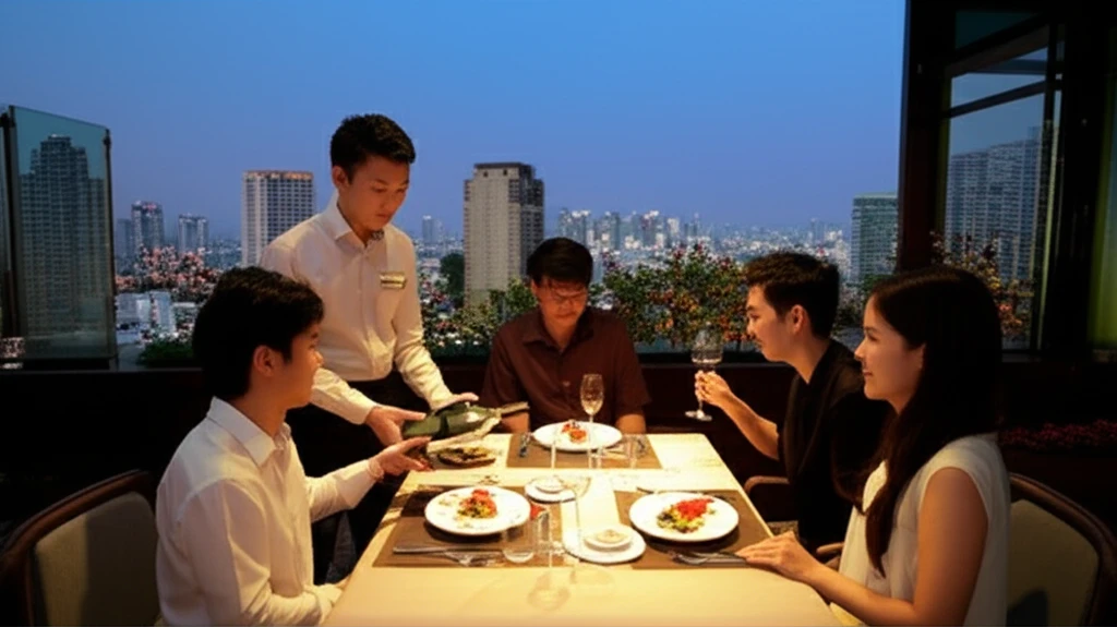 인터컨티넨탈 리조트 내부 라운지