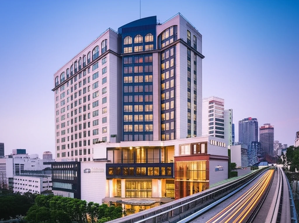 인터컨티넨탈 방콕 야경