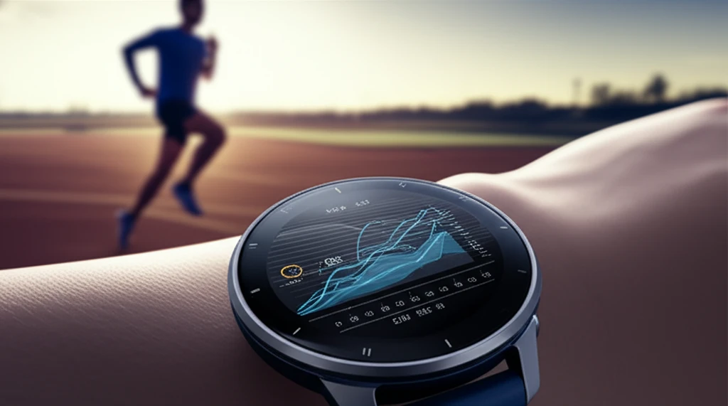 러닝워치 데이터 대시보드 화면 예시