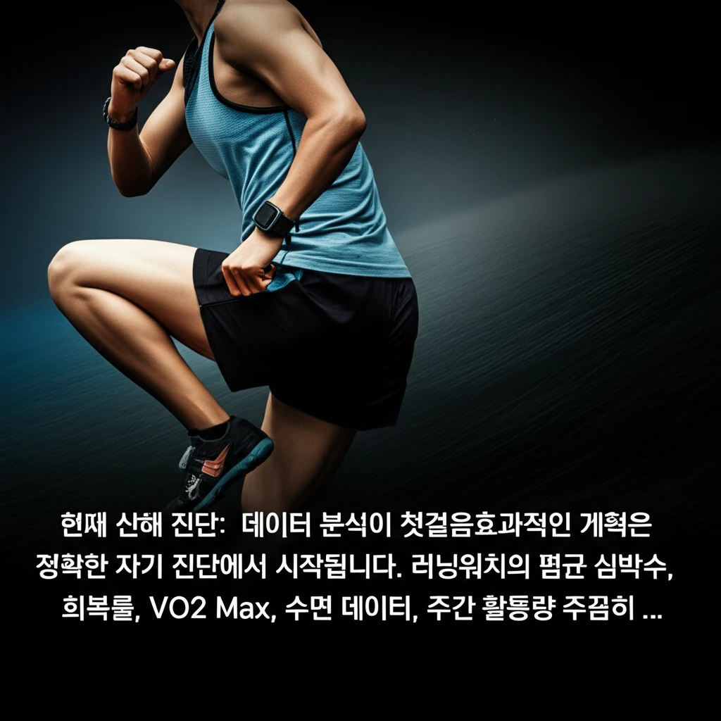 러닝워치 데이터 분석 대시보드 예시