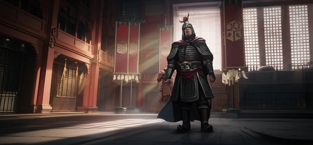 장비와 마초의 대결 이후 촉한 군영의 위계 변화를 상징하는 이미지