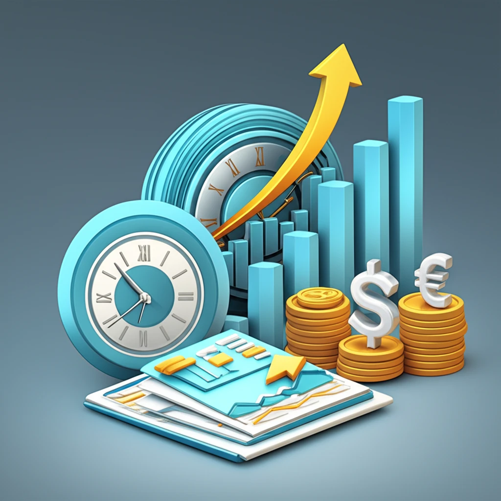 미국 주식 세금 신고 관련 서류와 스마트폰이 놓인 책상의 고해상도 상업용 사진. 따뜻한 자연광이 깨끗한 인테리어를 비추고 있습니다.