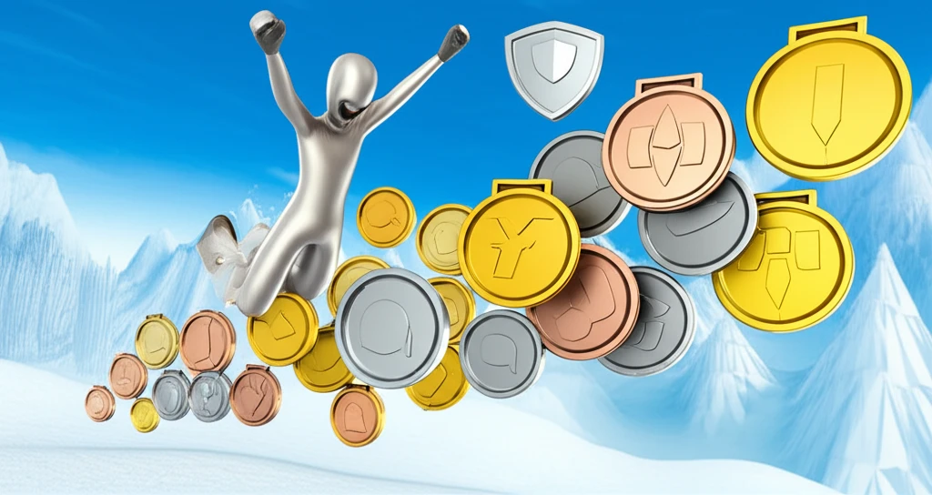 2026 동계 올림픽 메달리스트를 응원하는 이미지